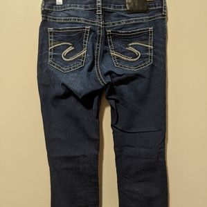 Silver Jeans women's Suki Capri pant